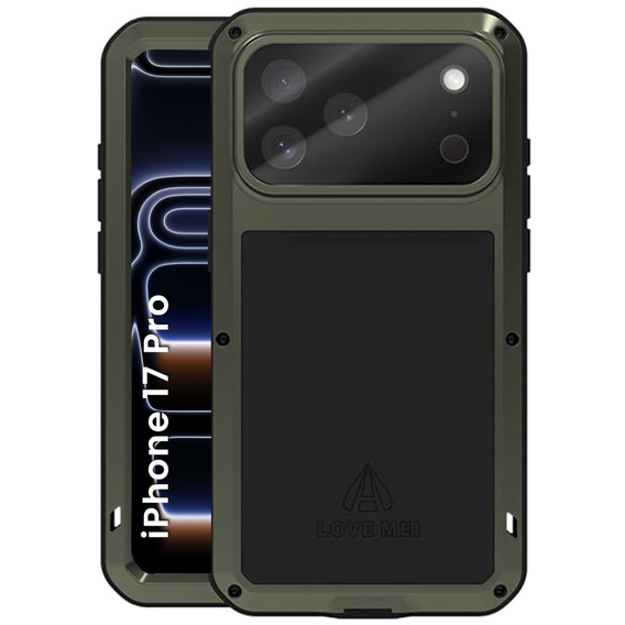 Armoured case with tempered glass for iPhone 17 Pro