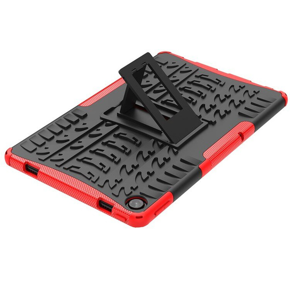 Case for Lenovo Tab M10 Plus Gen 3 TB-125F TB-128F, Tire Armor, red