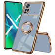 Case for Xiaomi Poco X4 Pro 5G, Electro Ring, blue