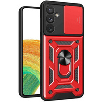 Case for Samsung Galaxy M15 5G, CamShield Slide, red
