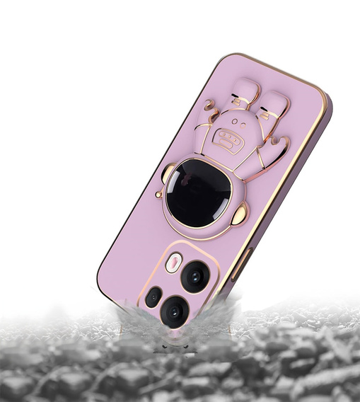 Case for Oppo Reno 13, Astronaut, purple