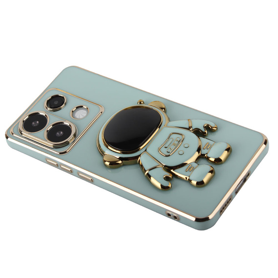 Case for Xiaomi Redmi Note 13 Pro 5G, Astronaut, green + 9H Tempered Glass
