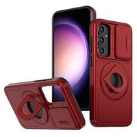 Case for Samsung Galaxy S20 FE, Military Magnet, for MagSafe, red