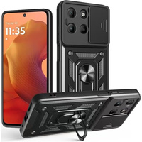 Case for Motorola Moto G15 / Motorola Moto G15 Power, CamShield Slide, black