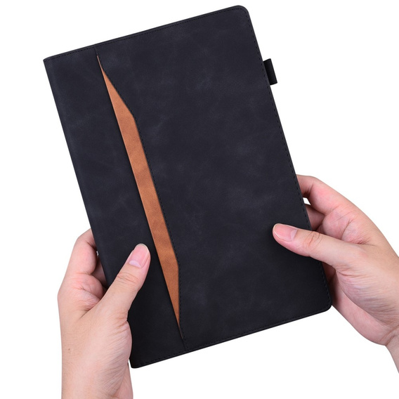 Case for Lenovo Tab M10 Plus 10.6 Gen 3 TB-125F TB-128F, Classic, with space for stylus, black