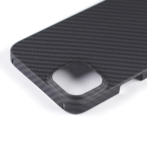 Case for iPhone 14, Aramid Fiber Cover, black