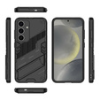 Case for Samsung Galaxy A36 5G, Military kickstand, black