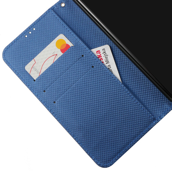 Flip case for Realme 11 Pro 5G / Pro+ 5G, Wallet Smart Magnet, blue