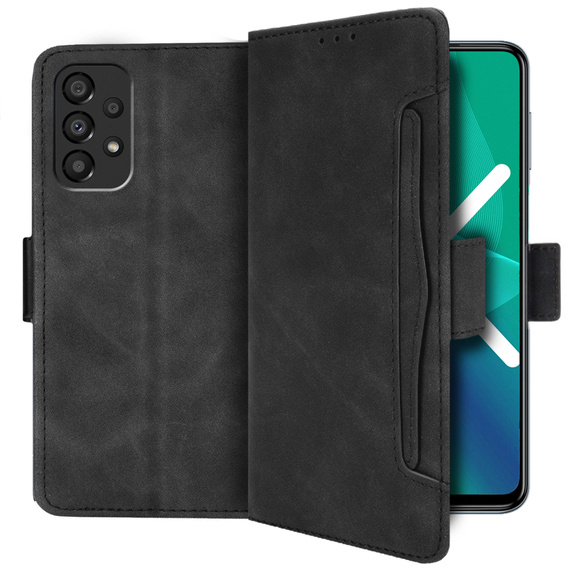 Flip case for Samsung Galaxy A13 4G, Card Slot, black