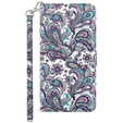 Flip case for Xiaomi Redmi 13C / Poco C65, Wallet, Flowers