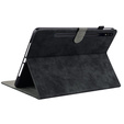 Case for Samsung Galaxy Tab S9, Wallet Pen Slot, black