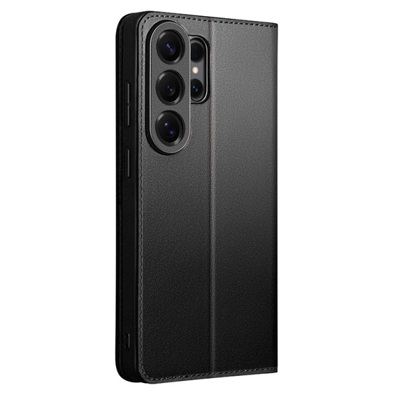 Qialino leather flip case for Samsung Galaxy S26 Ultra, black