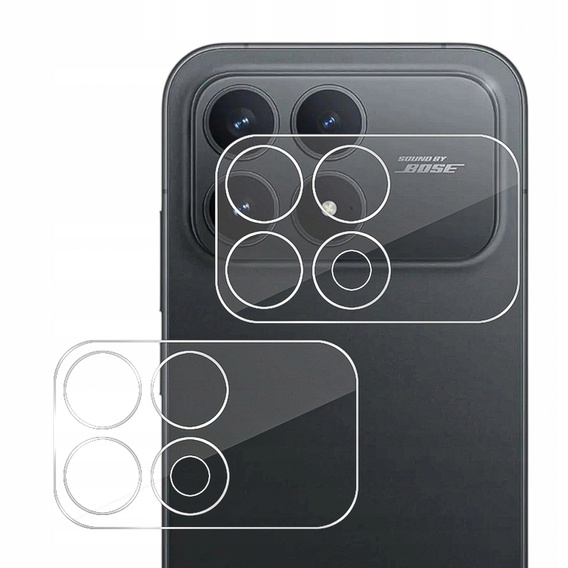 2x ERBORD Tempered Glass Screen Protector for Xiaomi Poco F8 Pro