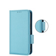 Flip case for Xiaomi Redmi Note 12 5G / POCO X5 5G, Wallet Litchi Magnet, blue