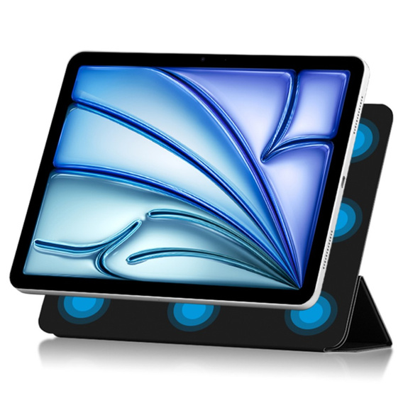 Case for Apple iPad Air 11" 6 gen. 2024 (A2902, Magnetic, Smartcase, black