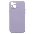 Case for iPhone 15, Silicone Lite, purple
