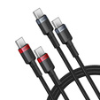 Baseus Cafule USB-C to USB-C 100W cable 1m - set of 2 pieces