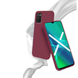 Thin Case for Samsung Galaxy A02s, Slim, maroon