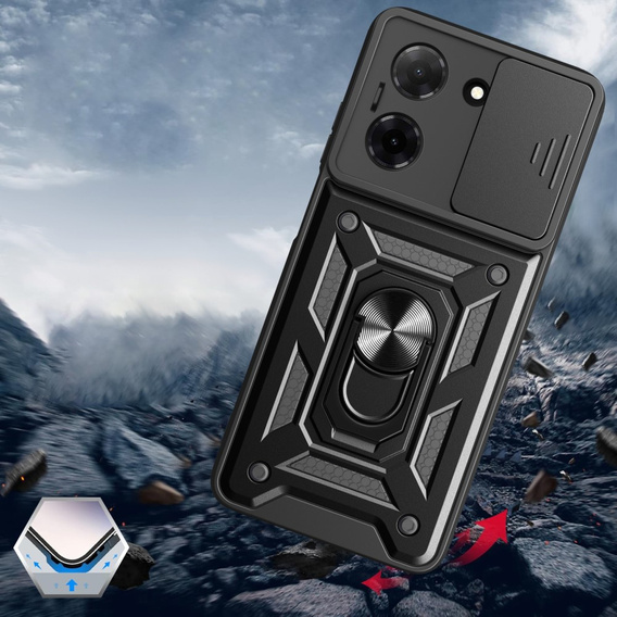 Case for Xiaomi Redmi A5, CamShield Slide, black