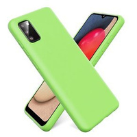 Case for Samsung Galaxy A02s, Silicone Lite, light green