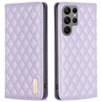 Flip case for Samsung Galaxy S25 Ultra, Wallet, BINFEN COLOR, purple