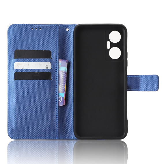 Flip case for Infinix Hot 20 5G, Wallet Smart Magnet Case, blue