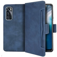 Flip case for vivo V20 SE / vivo Y70 2020, Card Slot, blue