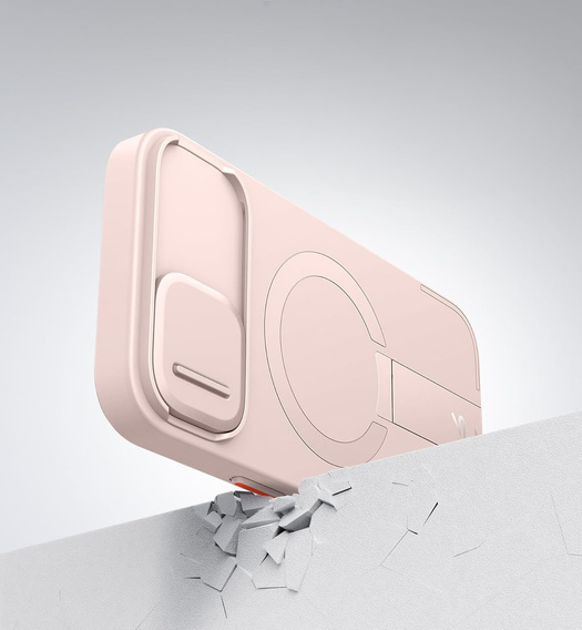 Case for iPhone 13/14 Suritch Shockproof, Suritch Shockproof, for MagSafe, pink
