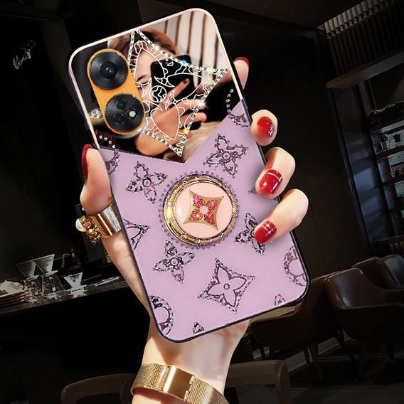 Fashion Case for Oppo Reno8 T, purple