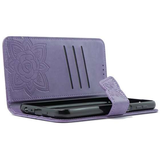Flip case for Oppo A79 5G, Butterfly, purple