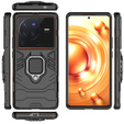 Case for Vivo X80 Pro 5G, Kickstand Ring, black