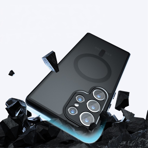 Case for Samsung Galaxy S24 Ultra, Fusion Hybrid Case, for MagSafe, black