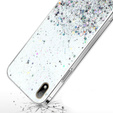 Case for Huawei Y5 2019, Glittery, transparent