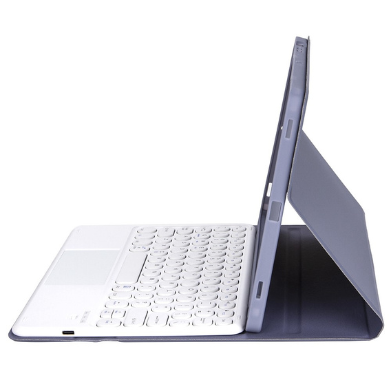 Case + keyboard Samsung Galaxy Tab S6 Lite 2020 P610/P615 / S6 Lite 2022 10.4, Touchpad Pen Slot, purple