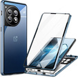 Case for OnePlus 13, Magnetic Dual Glass, blue