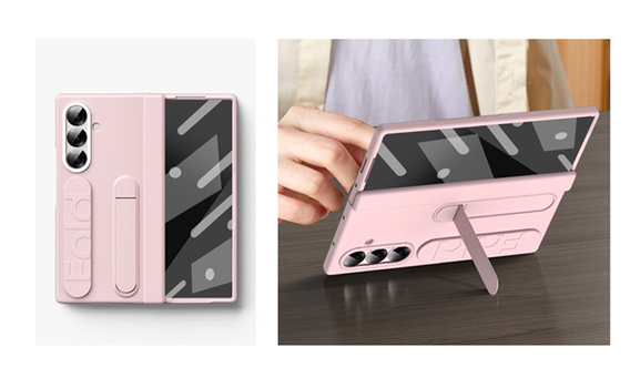 Case with handle and stand - pink for Samsung Galaxy Z Fold7