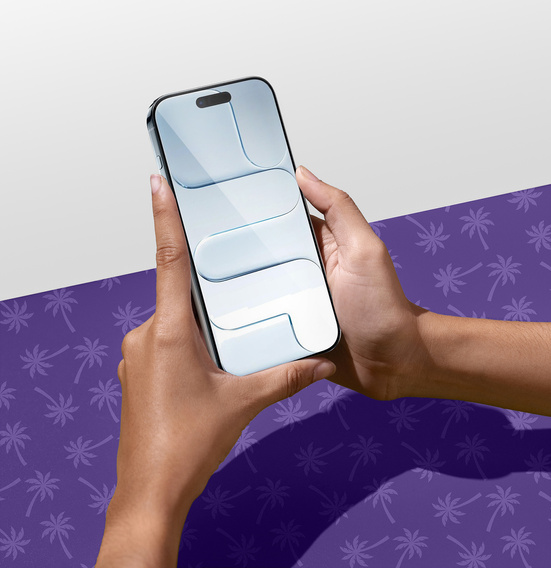 Shy Palm Privacy Tempered Glass for iPhone Air