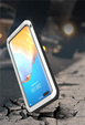 Love Mei Case for Huawei P40 Pro, armored without glass, silver