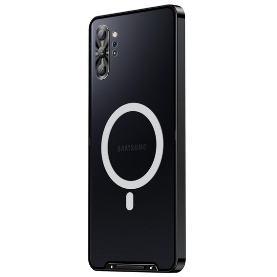 Camera Protection Case for Samsung Galaxy Note 10+ Plus, CamShield MagSafe, transparent / black