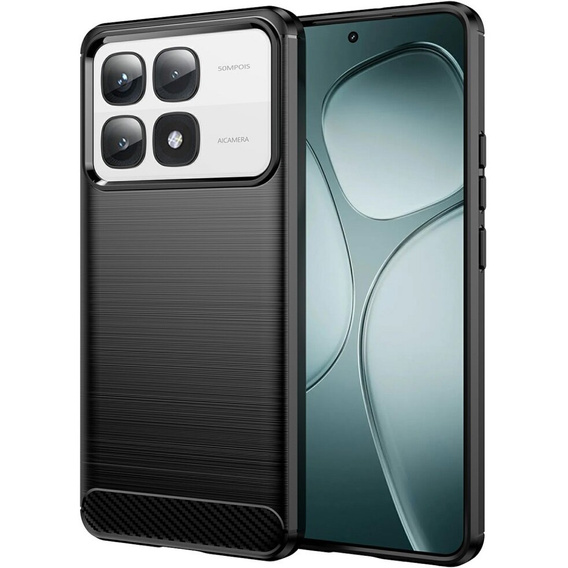 Case for Xiaomi 14T, Carbon, black