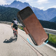 2-in-1 flip case for iPhone 17 Pro, SUTENI, for MagSafe, brown