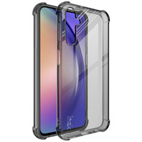 IMAK case for Samsung Galaxy A25 5G, Dropproof, transparent / black