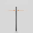 MOFI Slim Case for Xiaomi Redmi Note 13 Pro+, black