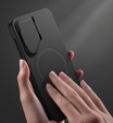 Case for Samsung Galaxy S25+ Plus, Suritch Shockproof, for MagSafe, black