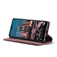 CASEME case for Samsung Galaxy A04S / A13 5G, Leather Wallet Case, red