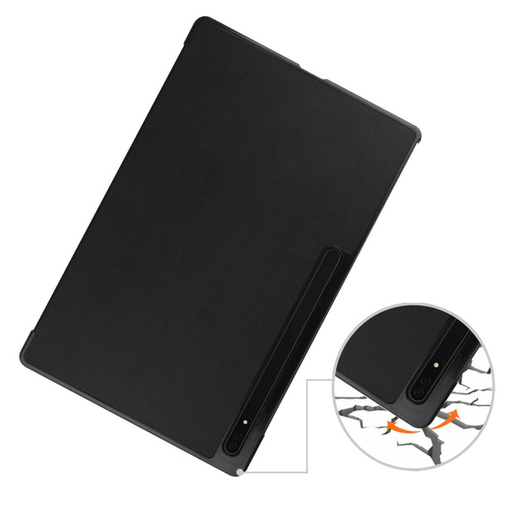 Case for Samsung Galaxy Tab S9 Ultra, Smartcase, black
