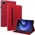 Case for Xiaomi Pad 6, Classic, with space for stylus, red