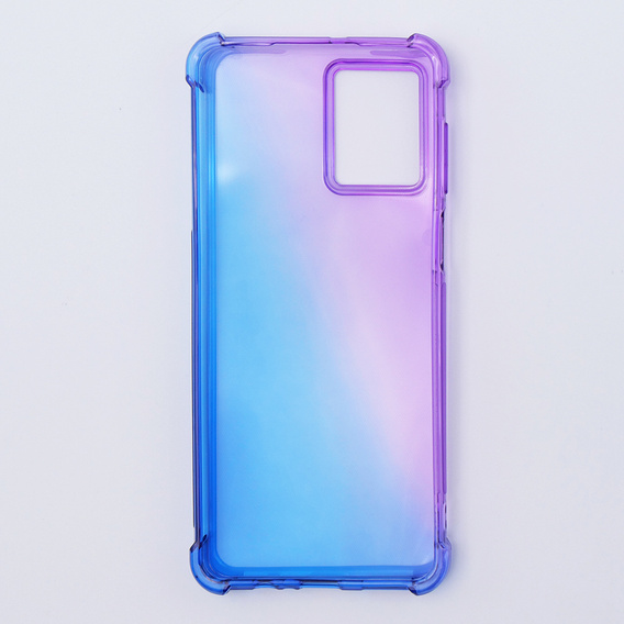 Case for Motorola Moto G54 5G, Gradient Dropproof, Purple / blue