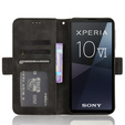 Flip case for Sony Xperia 10 VI, Card Slot, black