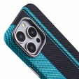 MagSafe's iPhone 13 Pro Max Case, Carbon Fiber, black / blue